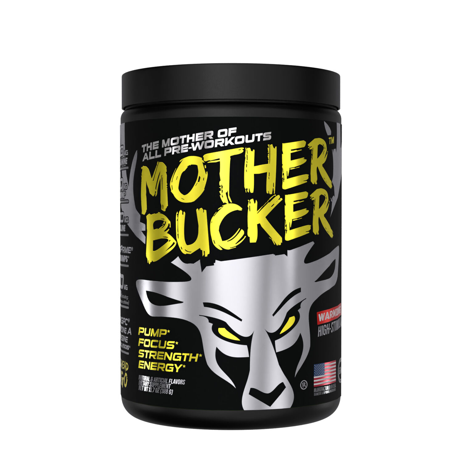 Mother Bucker&trade; Nootropic Pre-Workout - Musclehead Mango &#40;20 Servings&#41;  | GNC